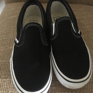 Vans slide ons